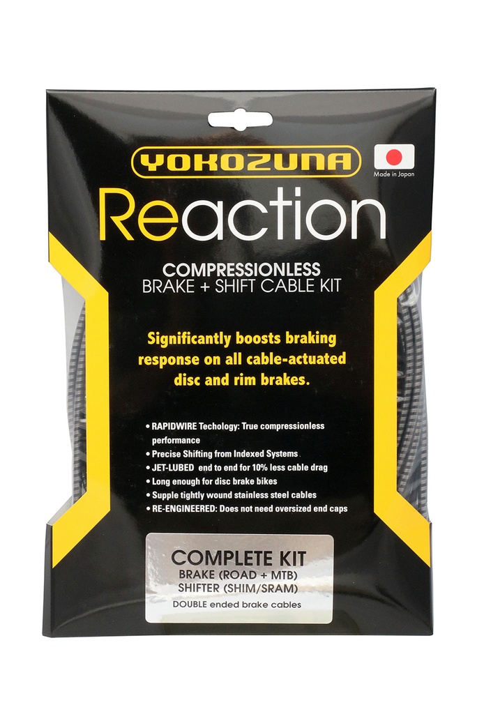 Yokozuna Reaction (v2) Complete Cable Kit (Brake & Shifter)