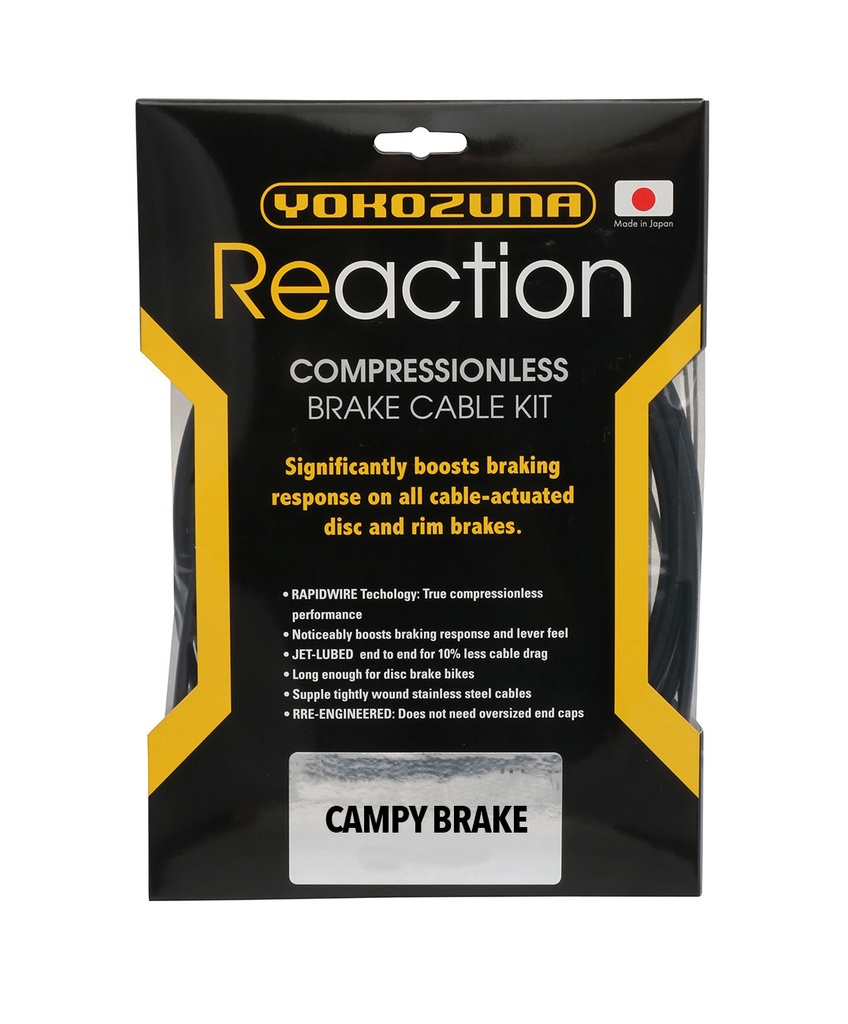 Yokozuna Reaction (v2) Brake Cable Kit (Campy)